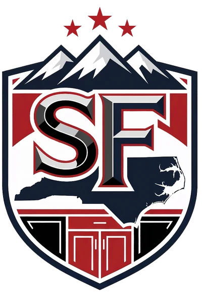 Stone Forever crest — granite, quartz and cabinetry, North Carolina